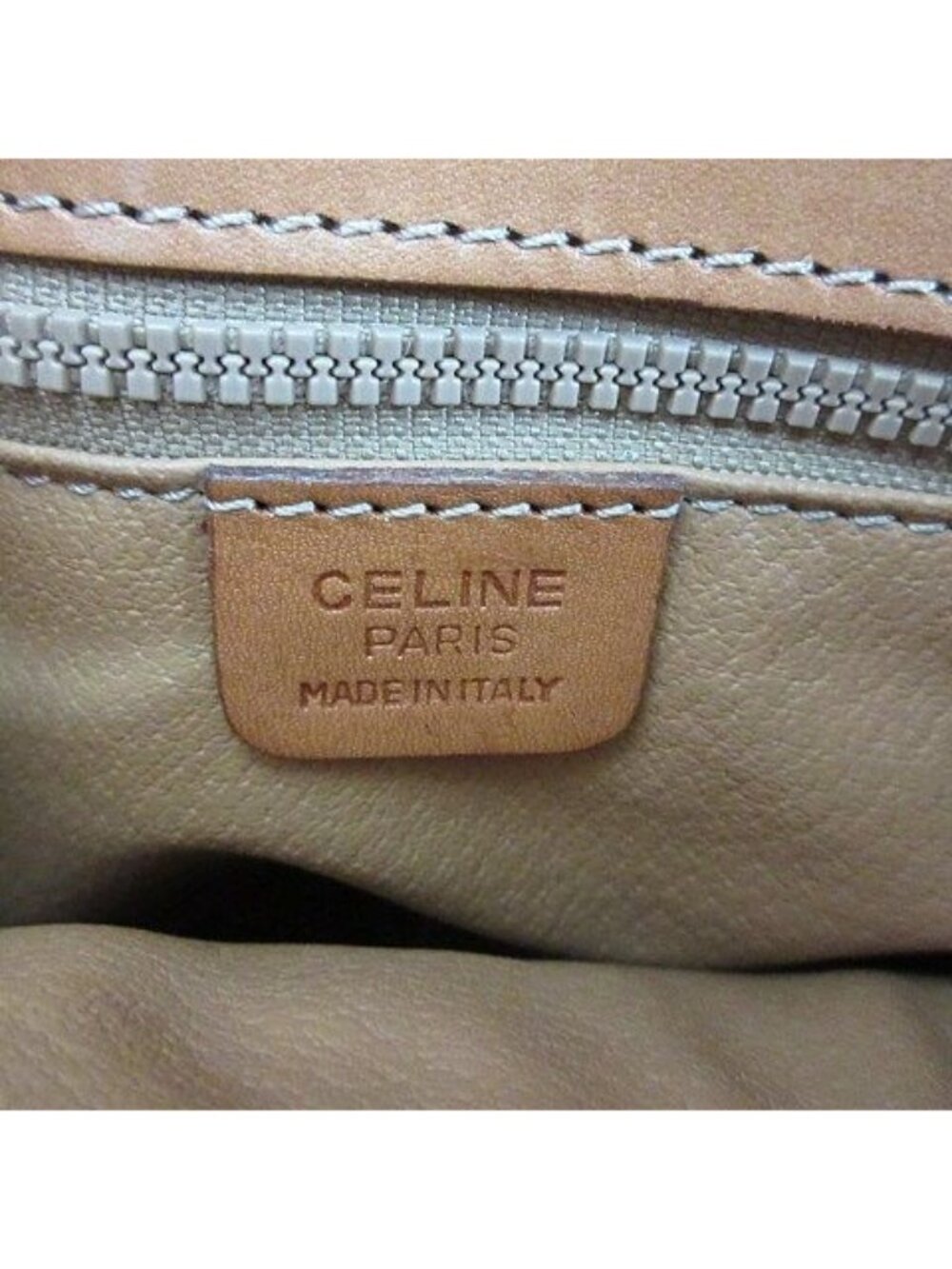 Celine Shoulder Bag Macadam Pattern Brown - Picture 3 of 9